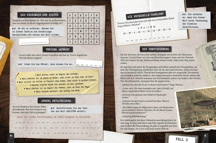 Nährwerte und Zutaten Detective Games – Löse die Fälle! (2 Bücher im Bundle) (Deutsch, Pascal Guichard, Gilles Saint-Martin, Clémence Roux de Luze, Michèle Lecreux, 2023)