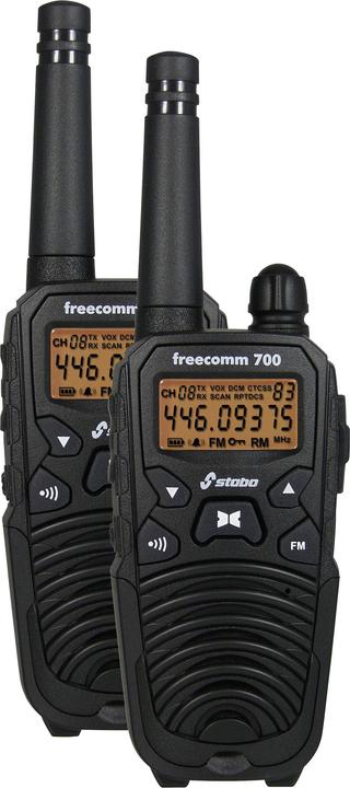 Produktbild Stabo PMR-Handfunkgerät freecom 700 (10 km)