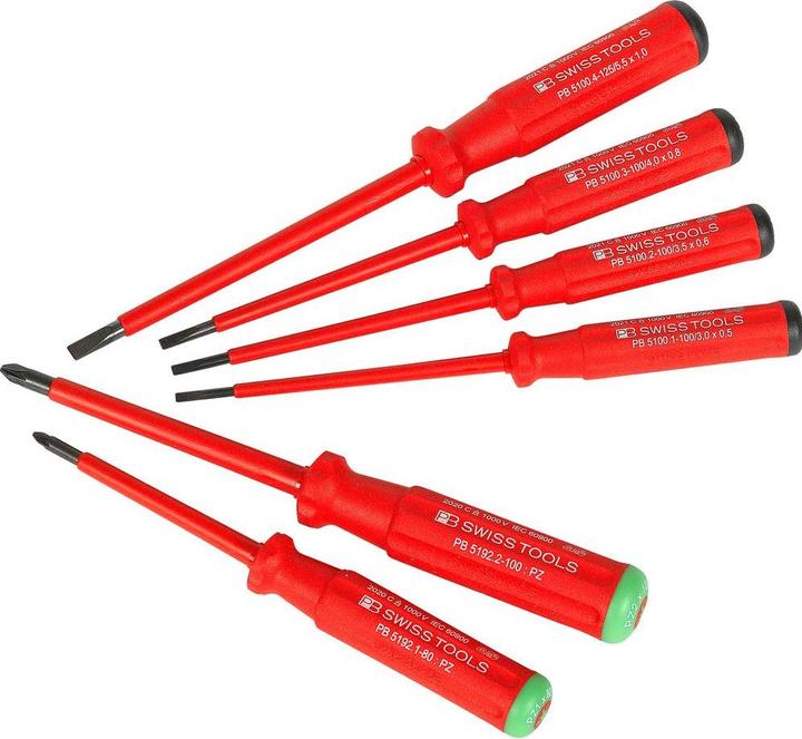 Actual product image PB Swiss Tools Screwdriver set (Pozidriv cross recess (PZ), Port)