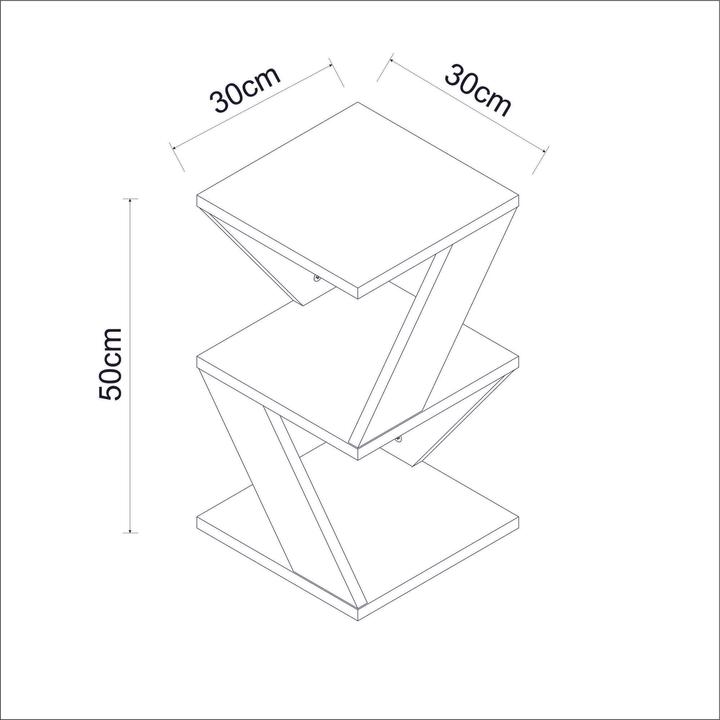 Actual product image Homitis Jasiah (30 x 30 x 50 cm)