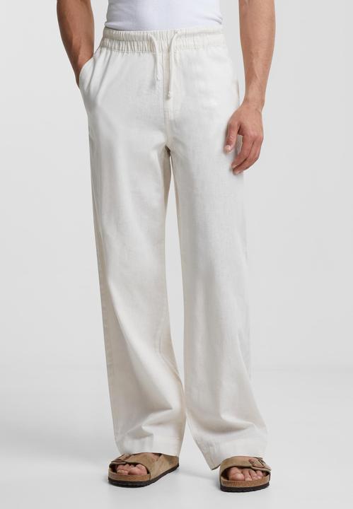 Actual product image Urban Classics Loose Cotton Linen Pants - 161165 (M)