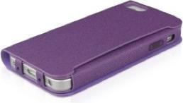 Actual product image Macally Folio case for iPhone 5/5S/SE Purple (Apple iPhone 5s, Apple iPhone 5, Apple iPhone SE)