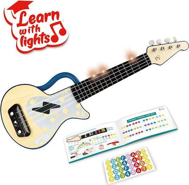 Produktbild Hape Elektrische Lern-Ukulele, Blau