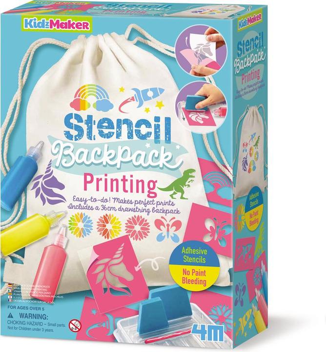 Actual product image HCM Kinzel KidzMaker - Backpack stencil print