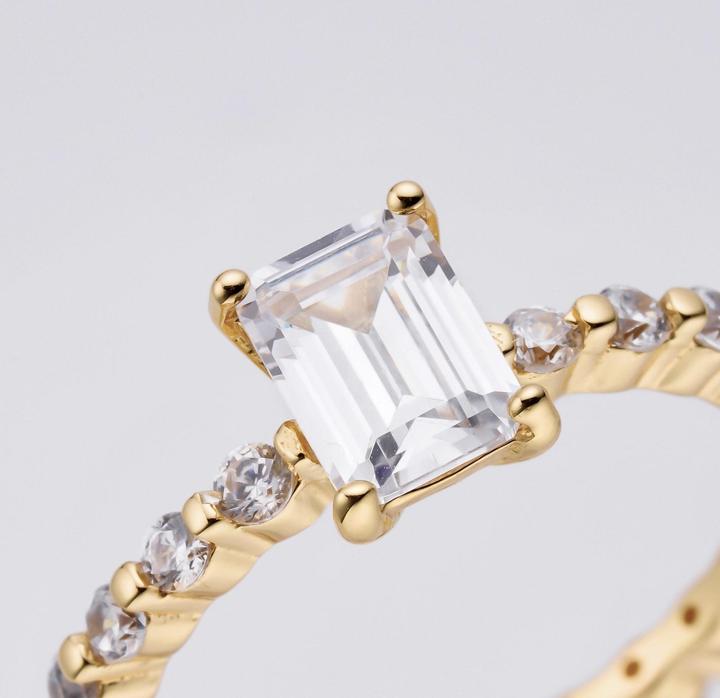 Actual product image Sensora Jewelry Sienna Ring (50, 925 Silver)