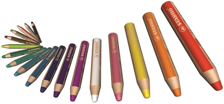 Image du produit STABILO woody 3 en 1 crayon de couleur (Jaune, 1 x)