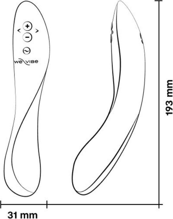 Immagine prodotto We-Vibe Rave 2 Vibratore Per Il Punto G Blu