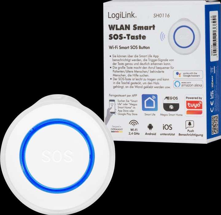 Produktbild LogiLink Smart Home Wi-Fi SOS Button