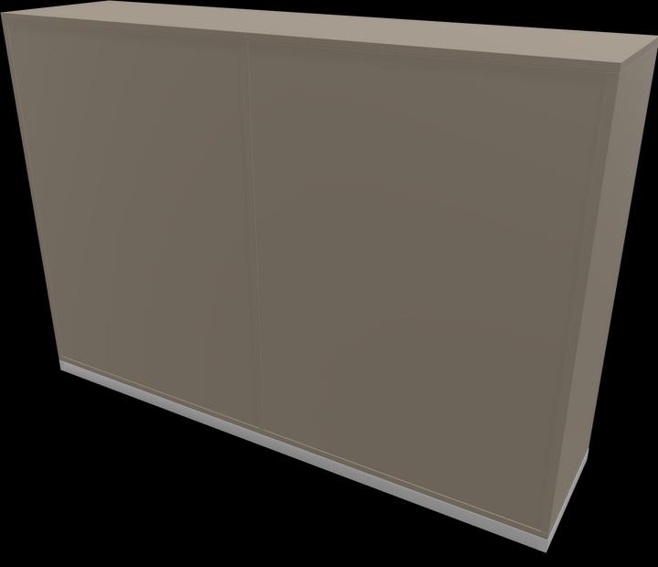 Actual product image Narbutas Choice sliding door cabinet (160 x 40 x 111.5 cm)
