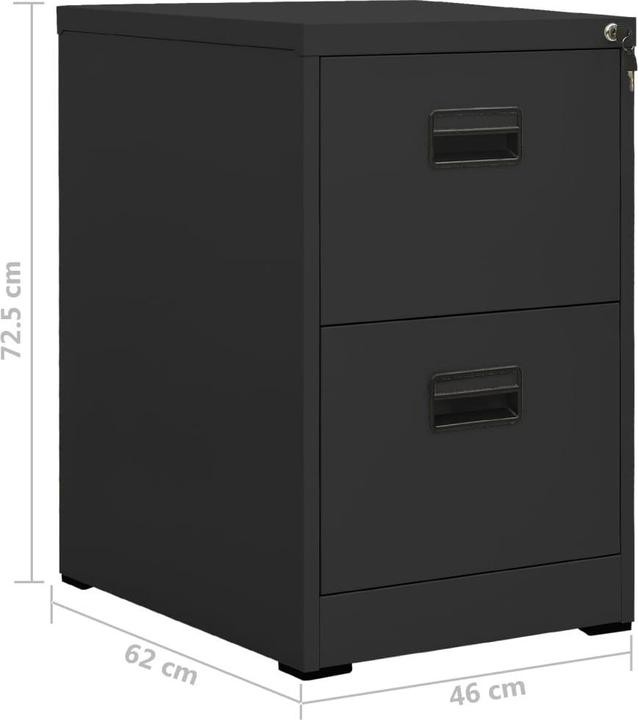 Immagine prodotto VidaXL Aktenschrank (46 x 62 x 72,5 cm)