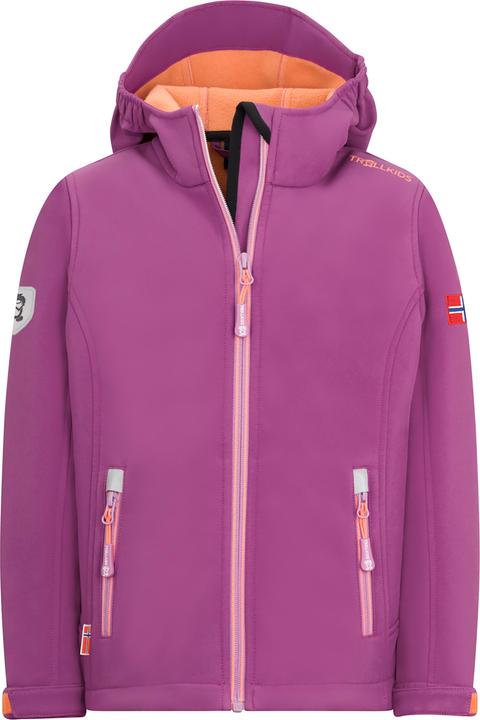 Actual product image Trollkids Girl's Trollfjord Jacket (104)