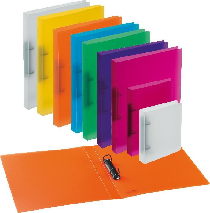 Actual product image Kolma Ring binder Easy A6 2 rings filling height 1.6 cm colourless (A6, 28 mm, 1 Piece)