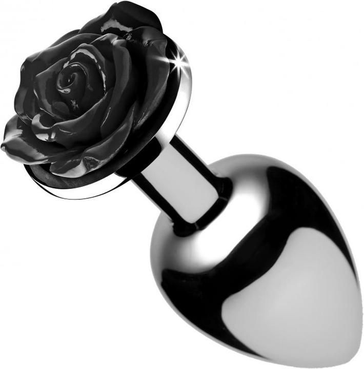 Actual product image XR Brands Rose anal plug