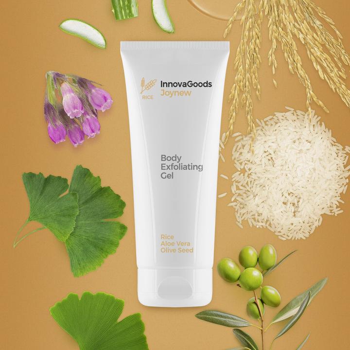 Produktbild InnovaGoods Körperpeeling-Gel Rice Joynew 200 ml (200 ml)
