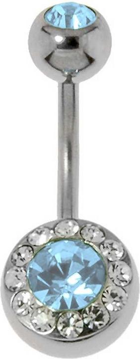Produktbild Bijouteria Bauchpiercing (Edelstahl, Kristall)