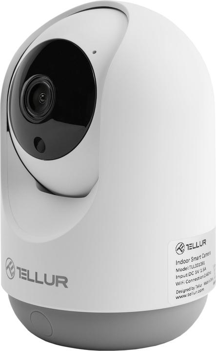 NoName Tellur WiFi Smart kamera, Pan &Tilt, 3MP, UltraHD, bÃlá (2304 x 1296 Pixels)