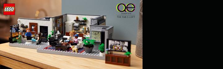 Produktbild LEGO Queer Eye - The Fab 5 Loftas (10291) (10291, LEGO Creator Expert, LEGO Seltene Sets)