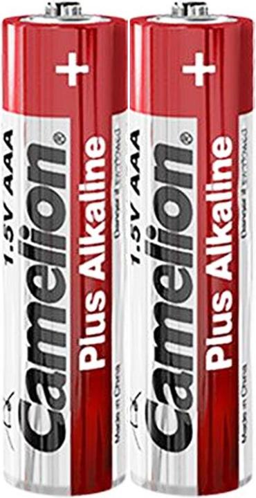 Produktbild Camelion Plus Micro AAA LR 03 Alkali Batterie (2 Stück) (in Schrumpffolie verpackt) (2 Stk., AAA, 1250 mAh)