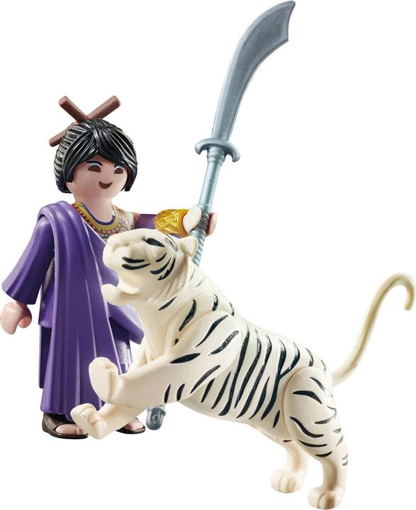 Produktbild Playmobil Asiakämpferin mit Tiger (70382, Playmobil Special Plus)