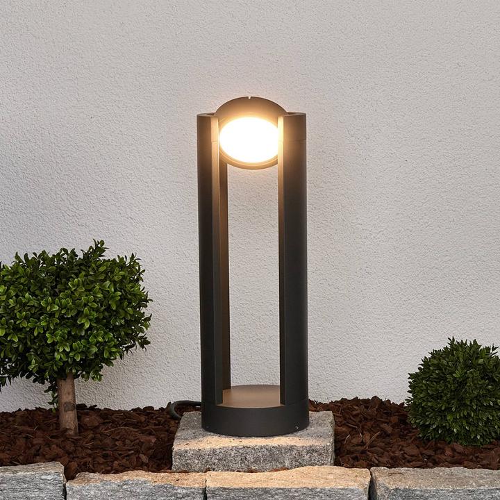 Produktbild Lucande Dylen Short LED Aussen Garten Leuchte IP65 Graphite (IP65)