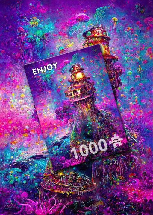 Image du produit Enjoy Puzzle Puzzle 1000 pièces - Phare sous-marin (1000 pièces)
