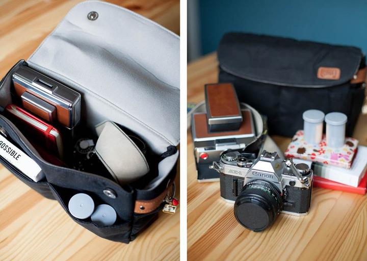 Actual product image ONA Roma (Camera inner pocket)