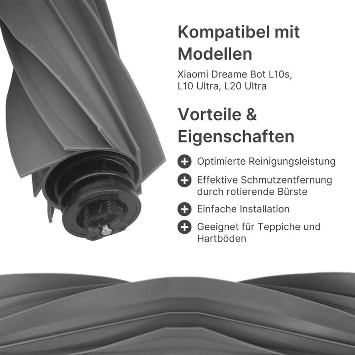 Immagine prodotto Hermex Spazzola principale alternativa per Xiaomi Dreame Bot L10s L10 Ultra L20 Ultra