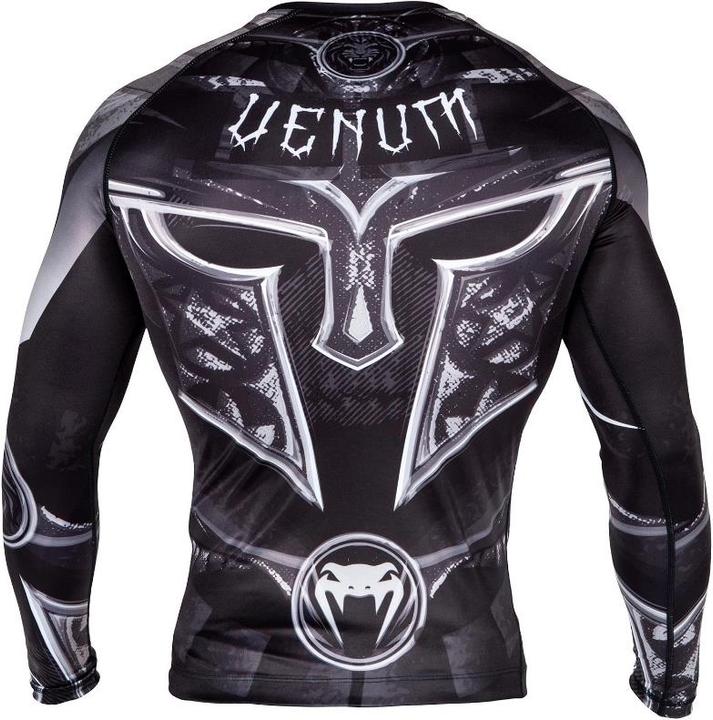 Produktbild Venum Gladiator 3.0 Rashguard - Black-White - Long Sleeves (XL)