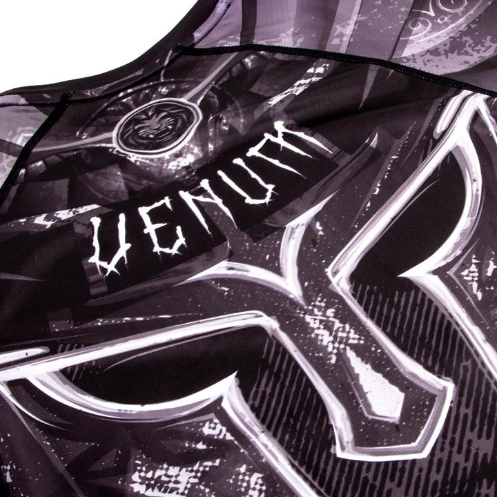 Produktbild Venum Gladiator 3.0 Rashguard - Black-White - Long Sleeves (XL)