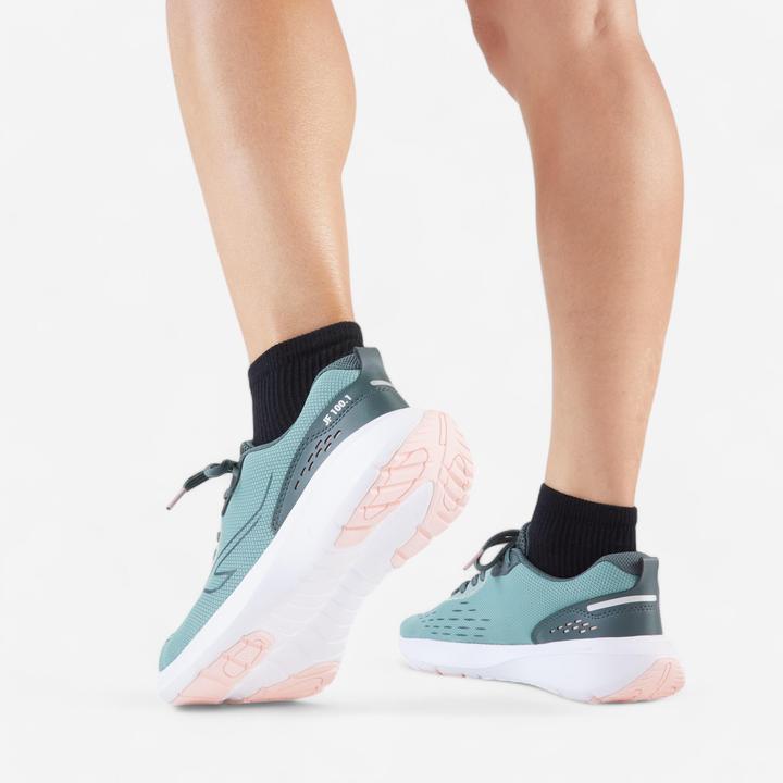 Produktbild Kiprun Laufschuhe Damen - Jogflow 190.1 grün/rosa (39)