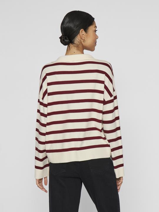 Image du produit Vila Pull-over en maille rayée (S)