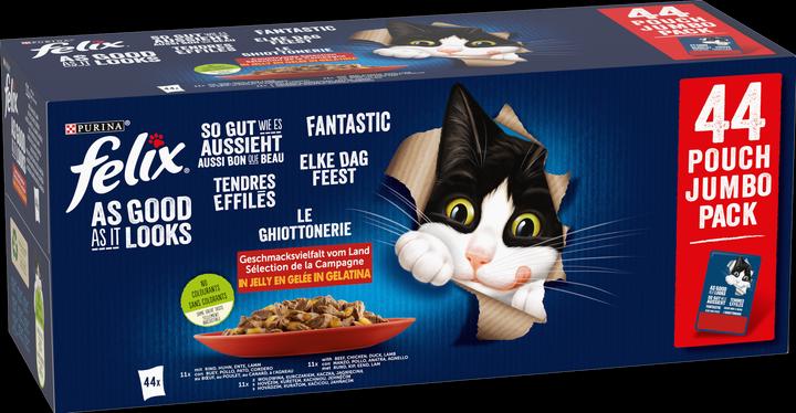 Felix Multipack: So gut wie es aussieht (Adult, 44 Stk., 3740 g)