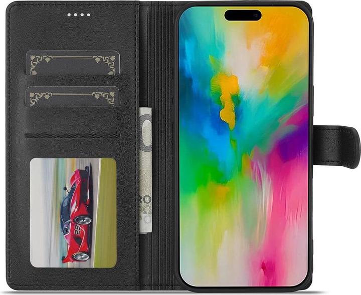 Actual product image LC.Imeeke iPhone 16 Pro Max - Leather Case Cover (Apple iPhone 16 Pro Max)