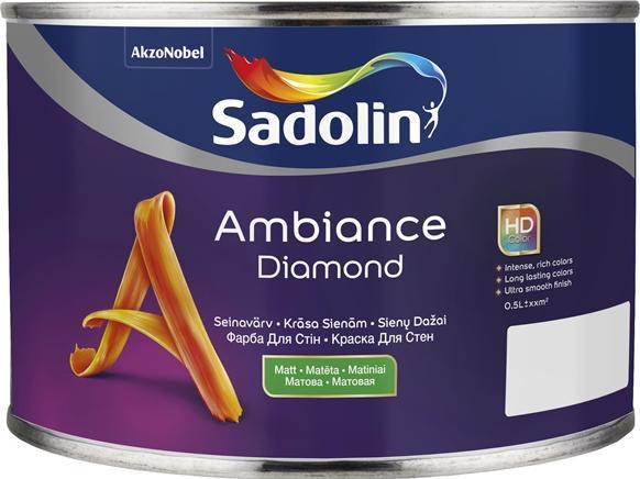 Sadolin Paint Ambiance Diamond Bw 0.5l (DIAMOND BW, 500 ml)