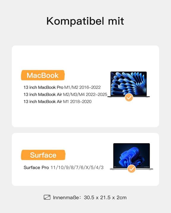 Actual product image Inateck LB03008-13 (13.60", Microsoft, Dell, Apple)
