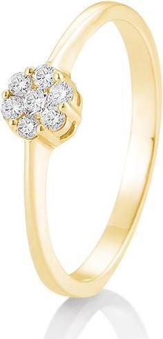 Produktbild Breuning Verlobungsring Flower (48, 585/14 K Gold)