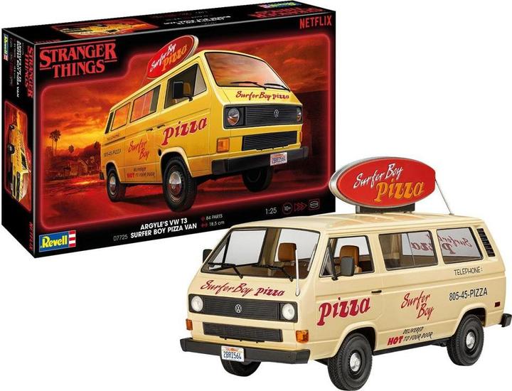 Produktbild Revell Stranger Things VW T3 Bus Surfer Boy