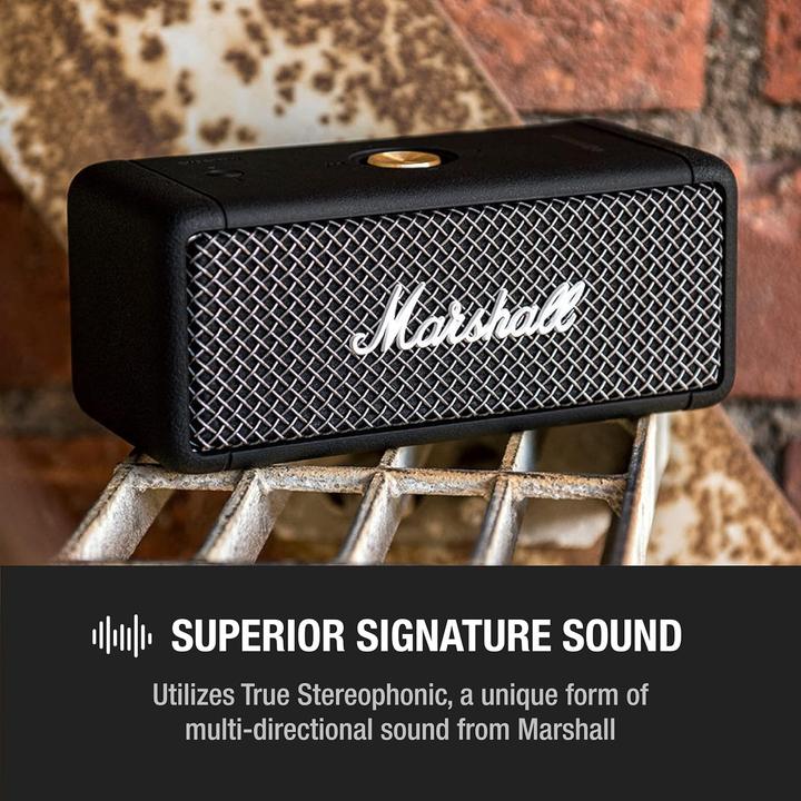 Image du produit Marshall Emberton (20 h, Fonctionnement sur batterie)