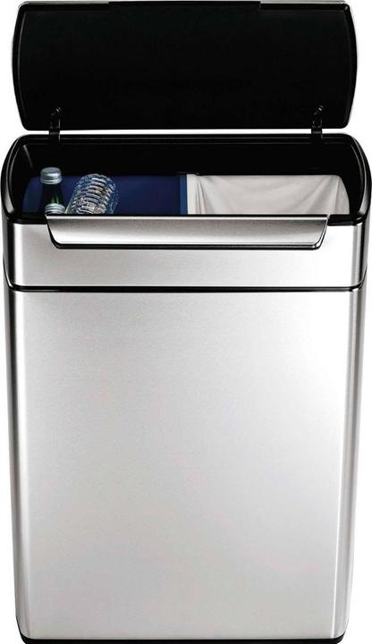 Immagine prodotto Simplehuman Riciclatore Touch-Bar (48 l)