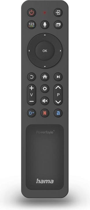 Image du produit Hama Bluetooth®-Fernbedienung für Samsung Smart-TVs, Solar, Multi-View, Apps (Télécommande universelle, Bluetooth, Infrarouge)