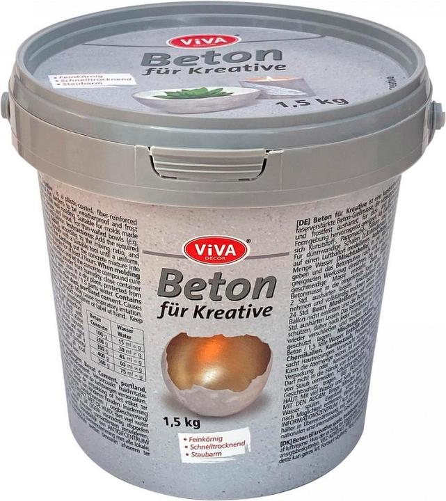 Actual product image Viva Decor Gieá concrete, fine-grained, 1.5 kg bucket