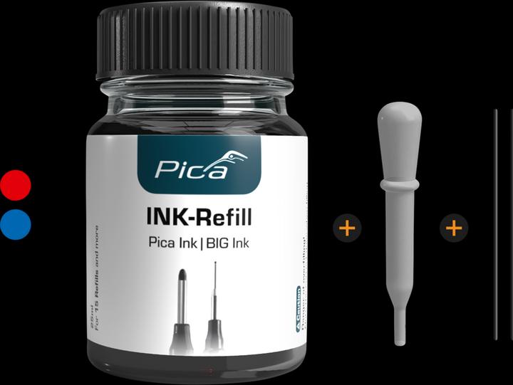 Actual product image Pica INK/BIG INK refill ink set black (Black, 0 x)