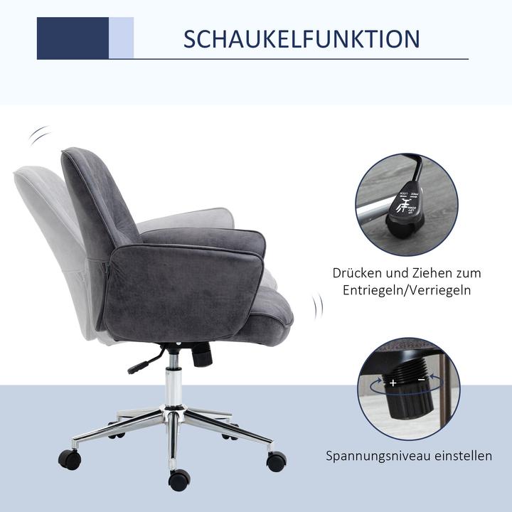 Produktbild Homcom Bürostuhl ergonomisch