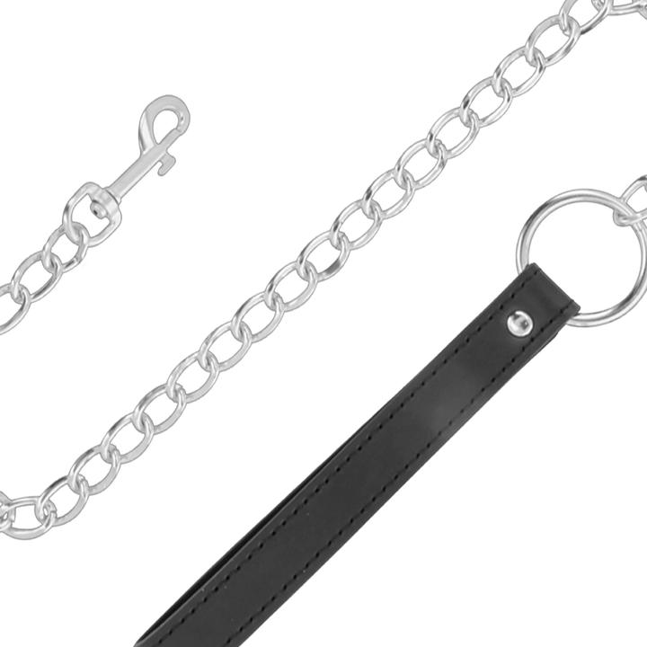 Image du produit Darkness Col Souple Noir Avec Cuir De Leash