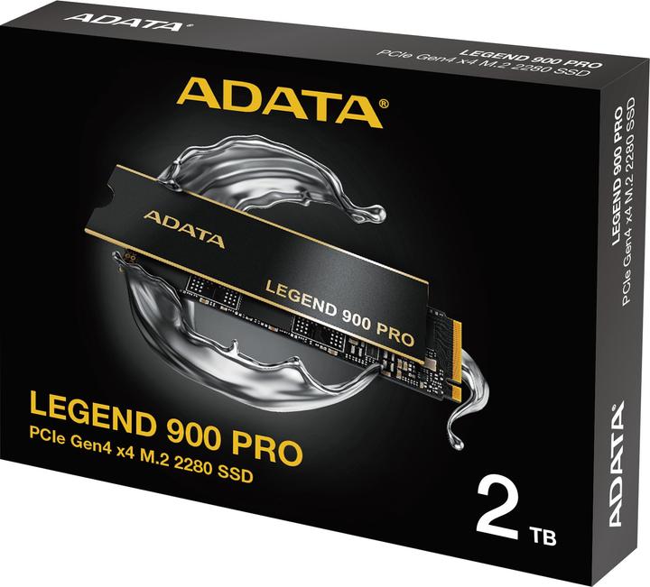 Actual product image Adata SSD 2.0TB LEGEND 900 PRO M.2 PCI4 (2000 GB, M.2 2280)