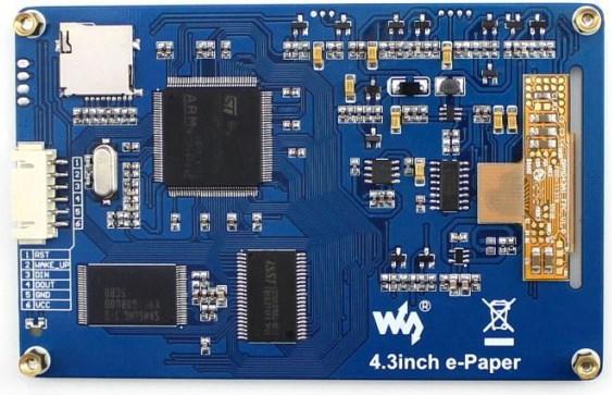 Produktbild WaveShare 800x600 4.3inch e-Ink UART Display