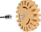 Actual product image ProPlus Rubber eraser wheel/ foil eraser 100mm