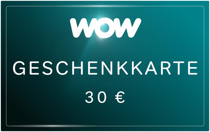 Actual product image WOW TV Streaming gift card (30 EUR)