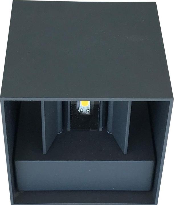 Image du produit Z-Licht Applique murale cube LED 10W noir (1000 lm)