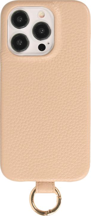 Actual product image PhoneLook Coque Premium cuir véritable de luxe avec lanière en cuir réglable et amovible + MagSafe (Apple iPhone 15 Pro Max)